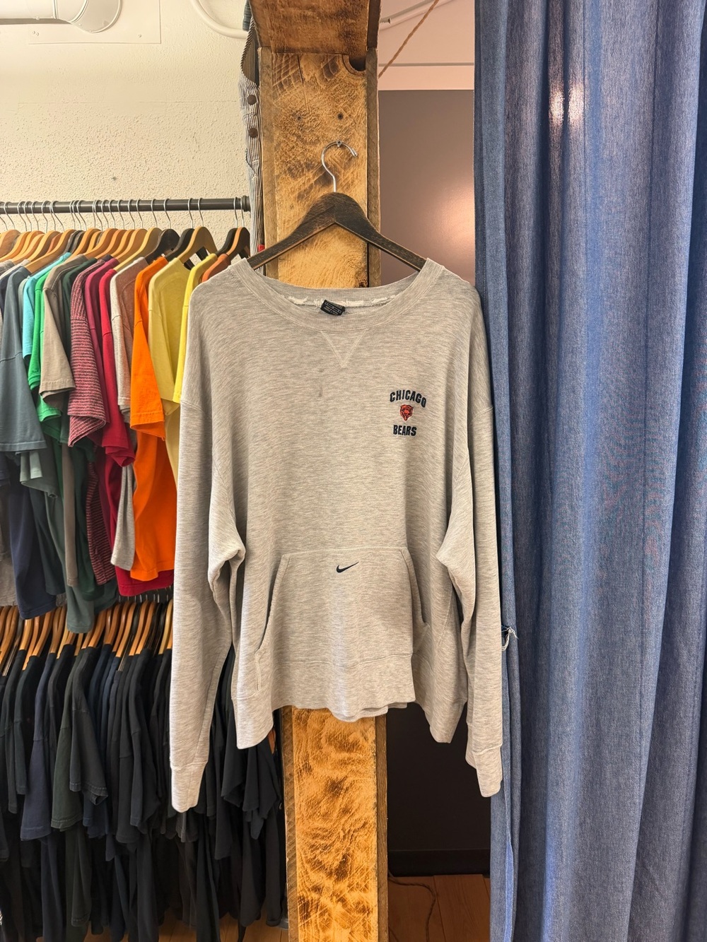 Vintage Chicago Bears Gray Nike Sweatshirt
